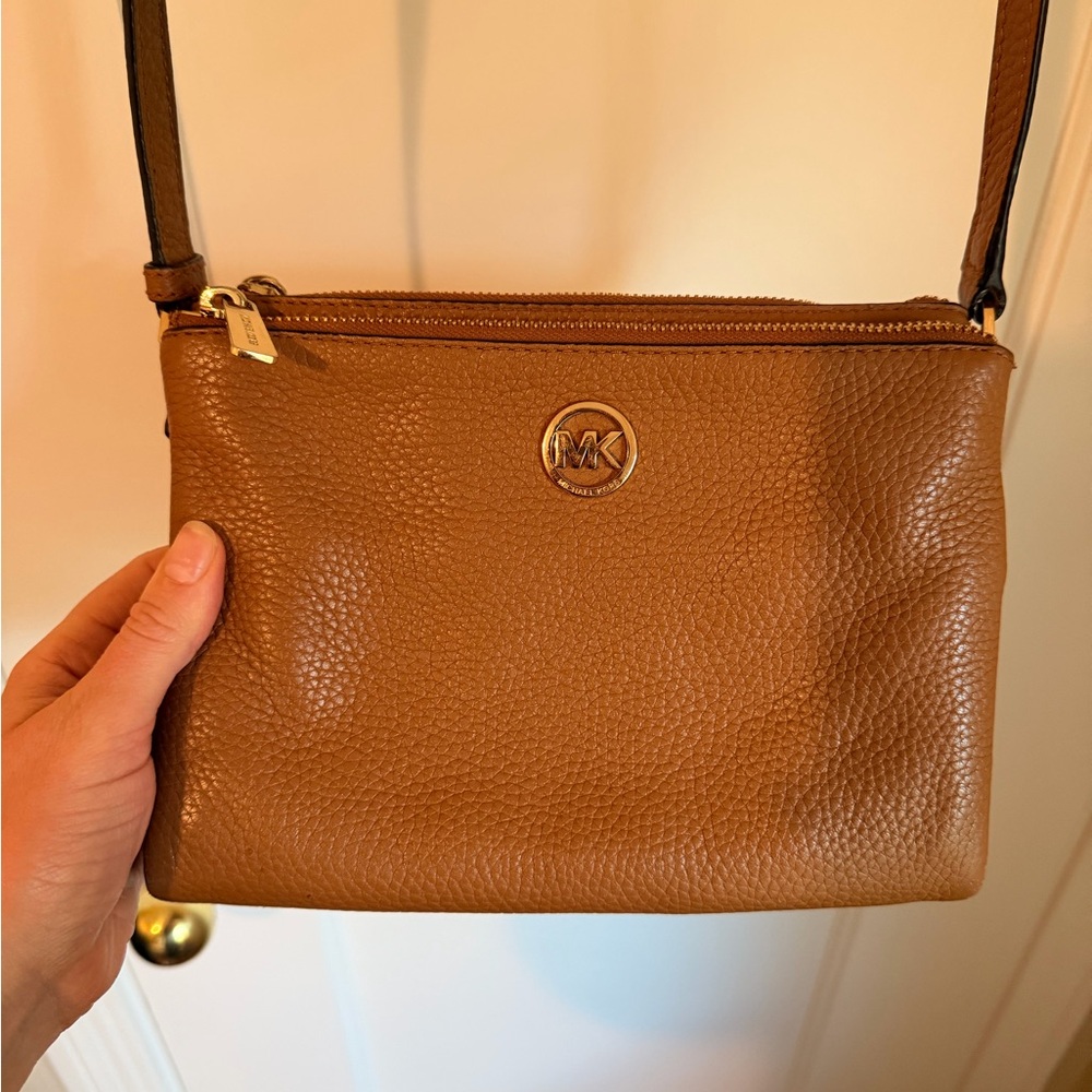 Michael Kors Tan Crossbody Bag